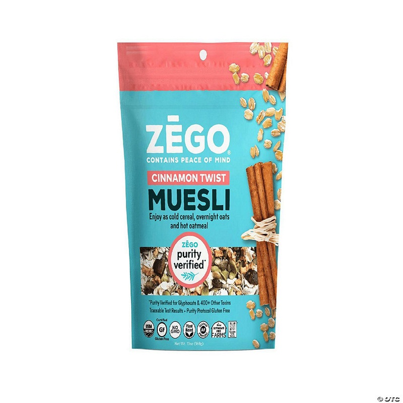 Zego Muesli Cinnamon Organic 13 oz (Pack of 5)