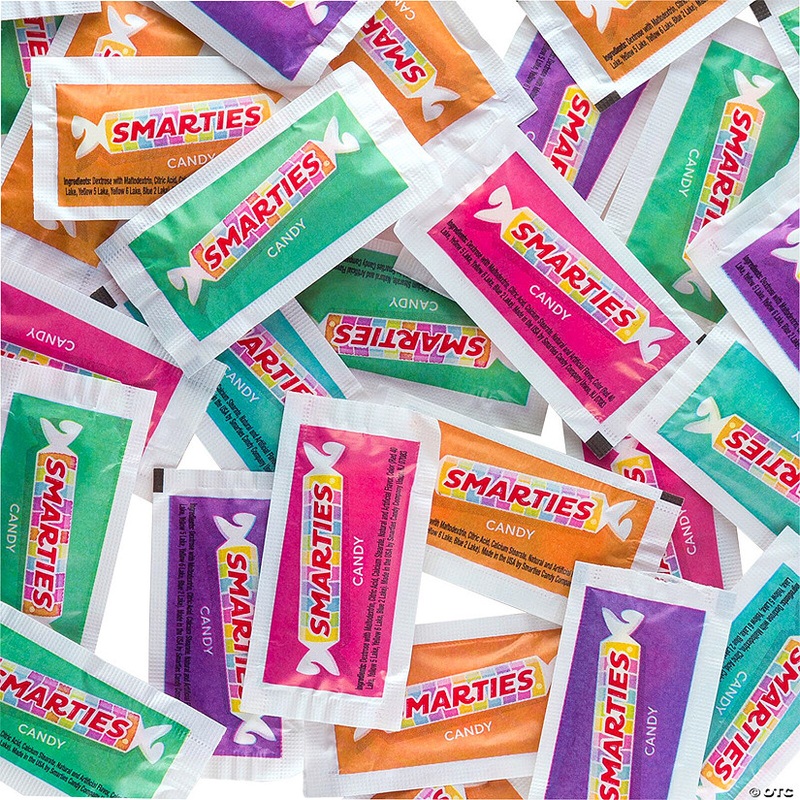 17.75 lbs. Mega Bulk 3000 Pc. Smarties Classic Hard Candy Rolls Pouch