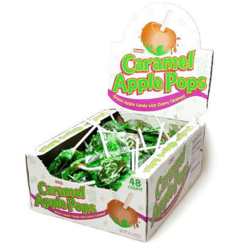 Tootsie Caramel Apple Pops 48ct