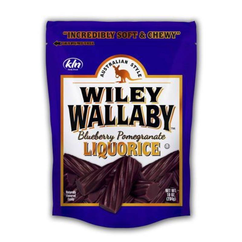 Wiley Wallaby Gourmet Blueberry Pomegranate  Licorice