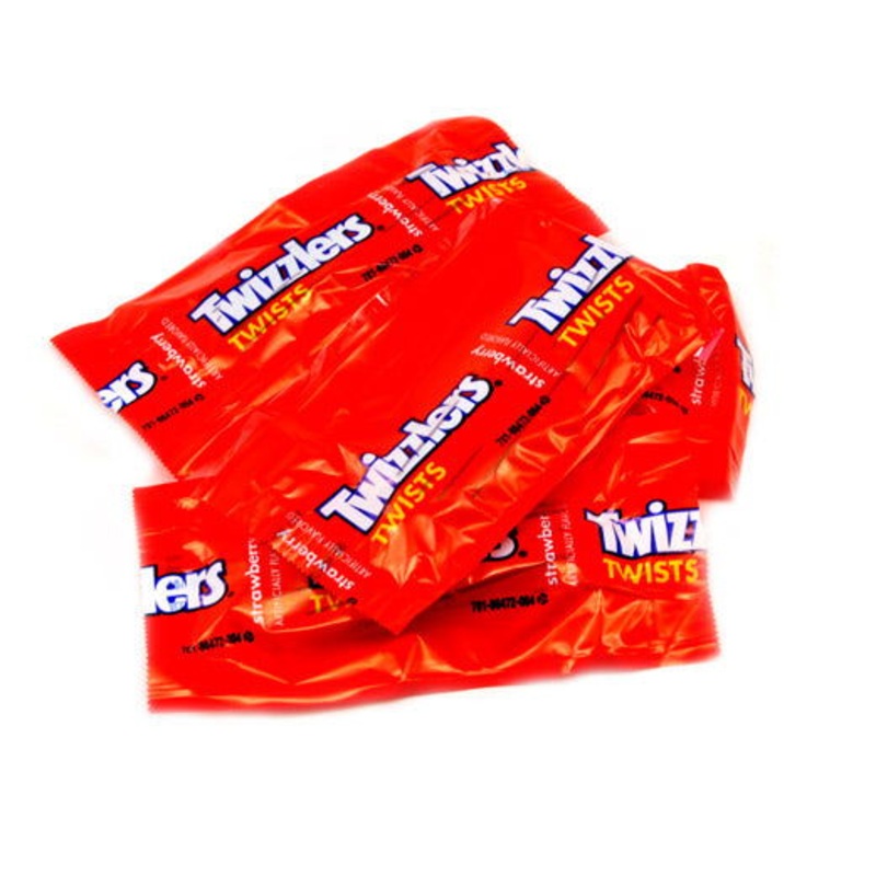 Wrapped Twizzlers Strawberry Licorice Bulk