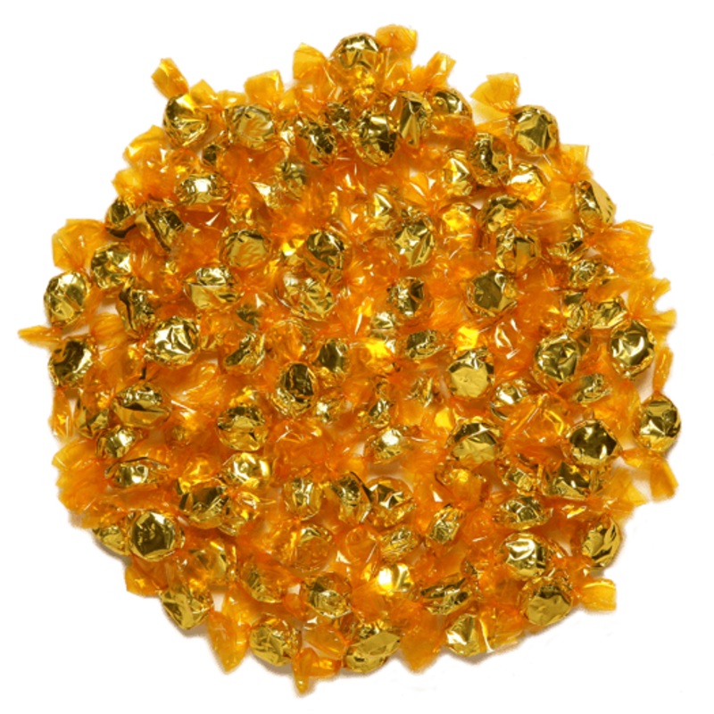 Yellow Foil Wrapped Candy