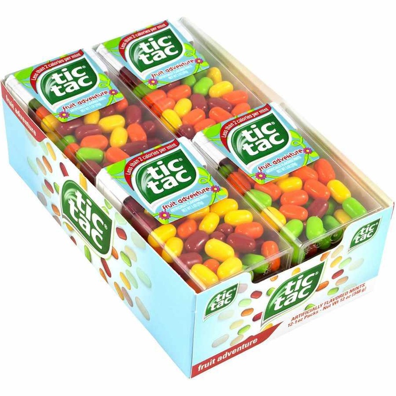 Tic Tac Fruit Adventure Mints