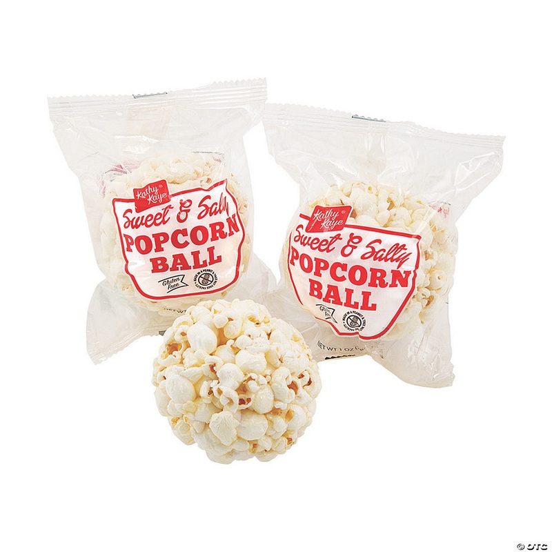 24 oz. Kathy Kaye Sweet & Salty Popcorn Balls - 24 Pc.