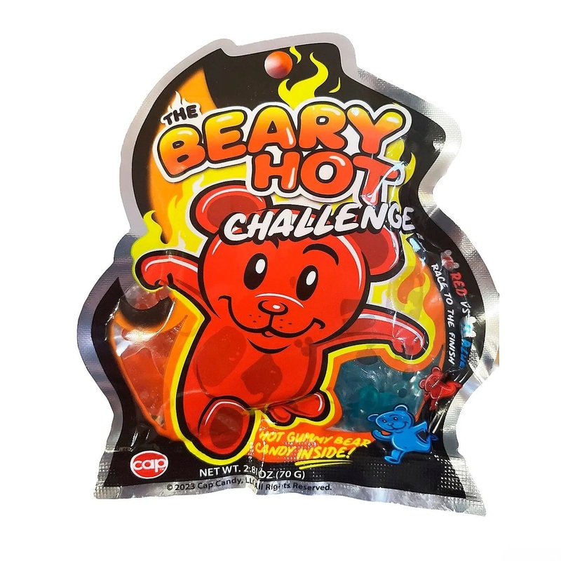 The Beary Hot Challenge Hot Gummy Bear Candy