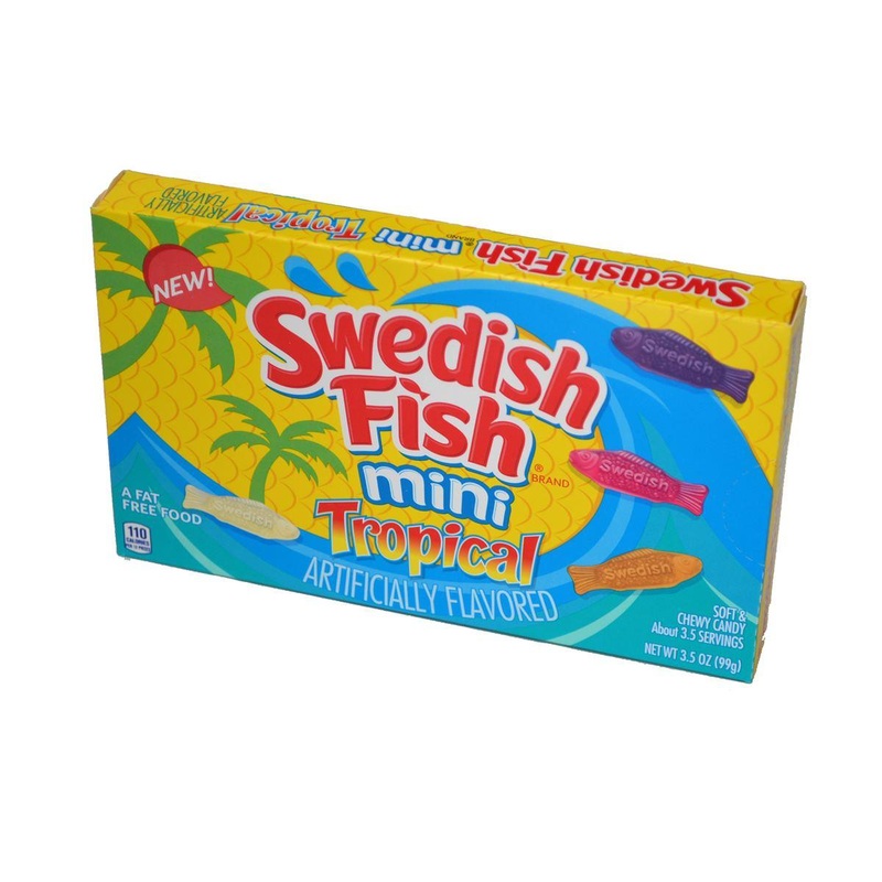 Tropical Swedish Fish Concession Box