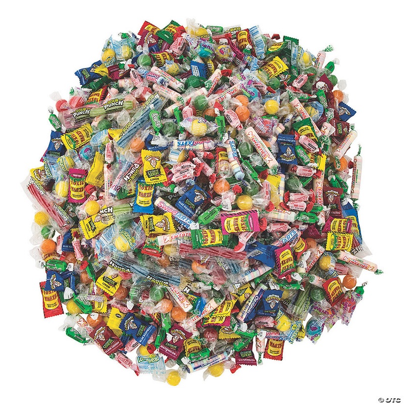 10 lbs. Super Mega Bulk 1000 Pc. Sour Candy Assortment