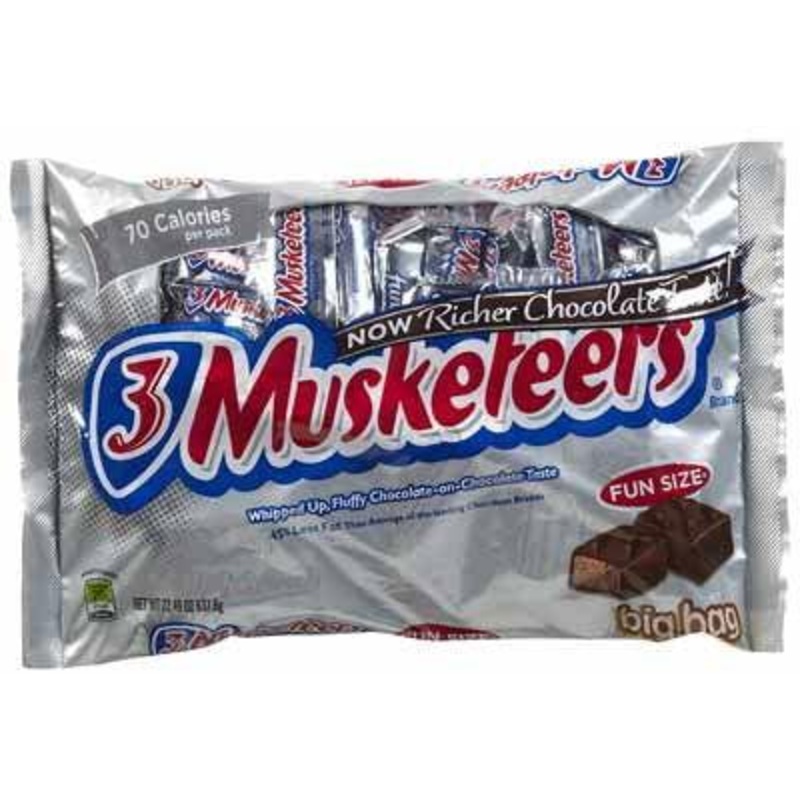 3 Musketeers Fun Size Candy Bars