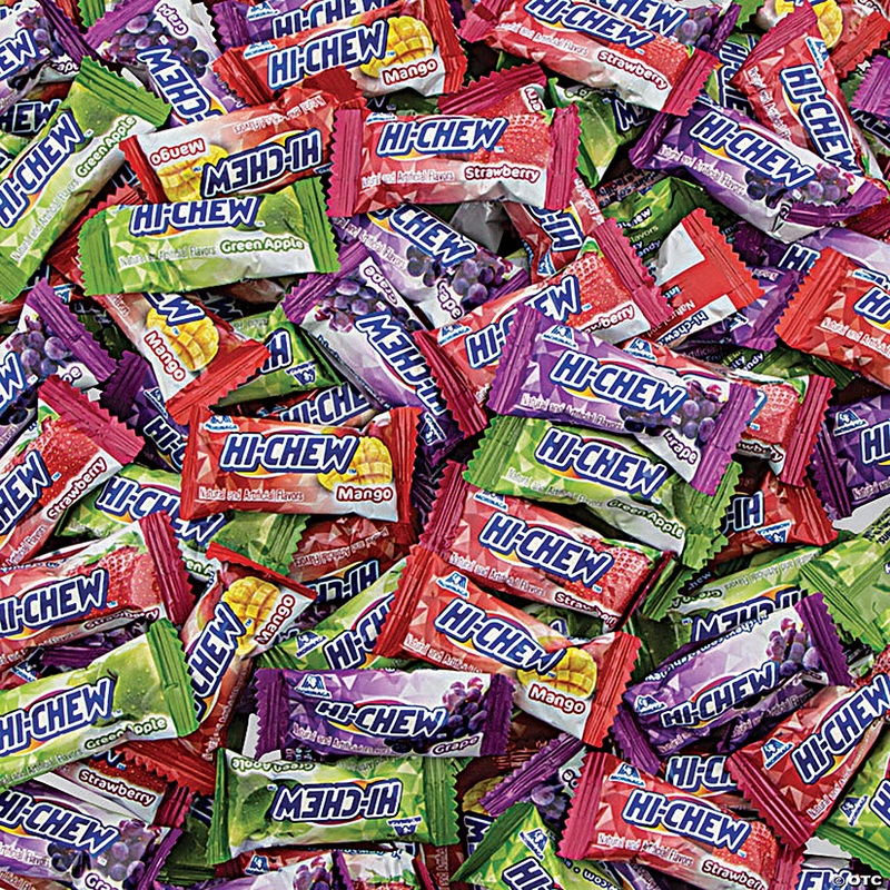15 lbs. Mega Bulk 1150 Pc. Hi-Chew Fruit Chewy Candy Assortment