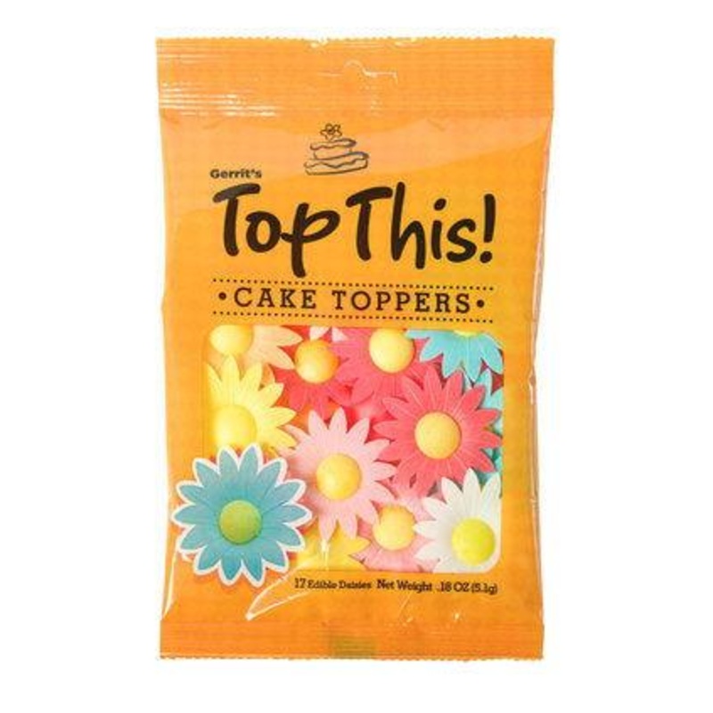 Top This Cake Toppers Edible Daisies