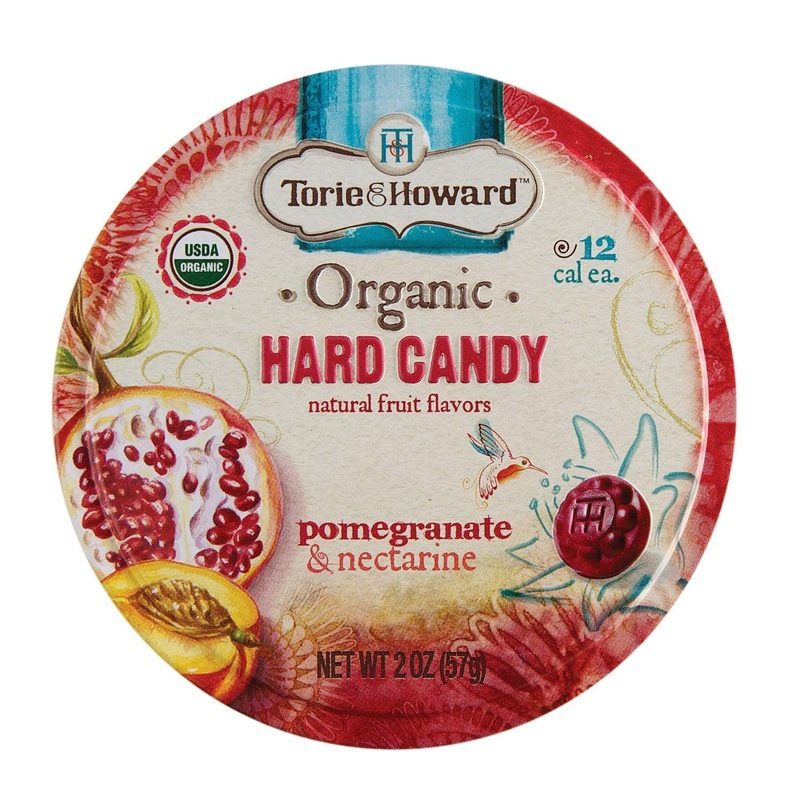 Torie and Howard Pomegranate and Nectarine Organic Hard Candy