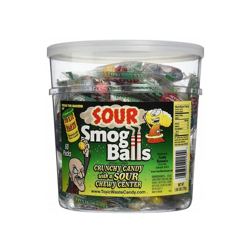 Toxic Waste Sour Smog Balls Changemaker Jar
