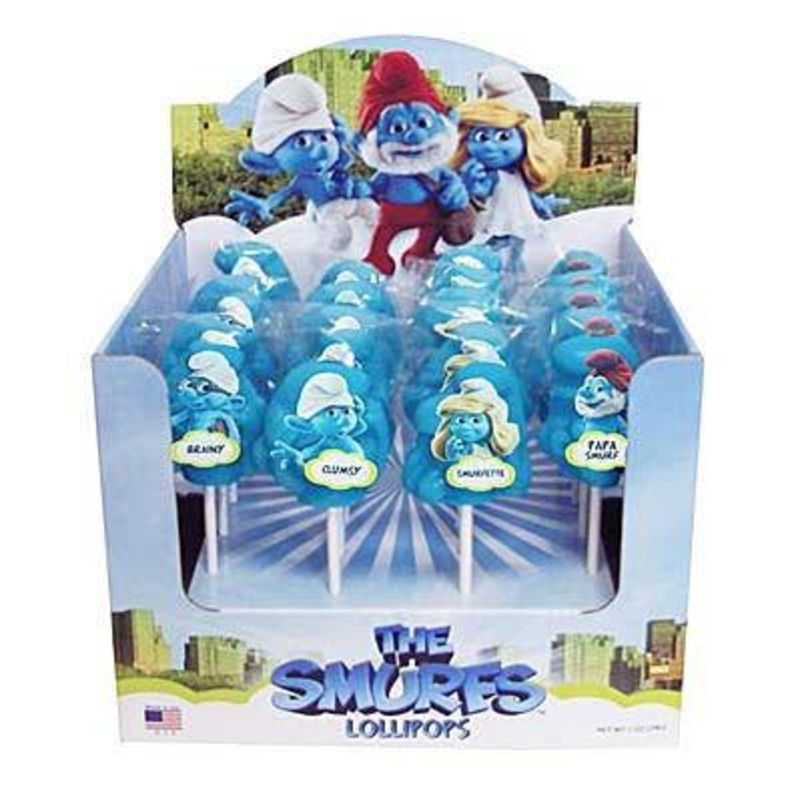 The Smurfs Lollipops