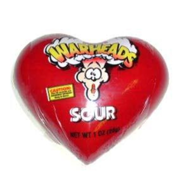 Warheads Sour - Valentine Hearts