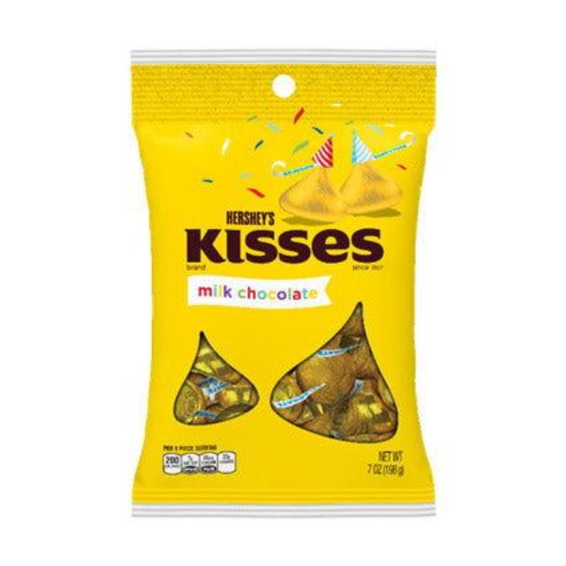 Yellow Hershey's Kisses