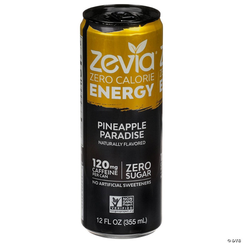 Zevia Energy Pineapple Paradise 12 FO (Pack of 12)