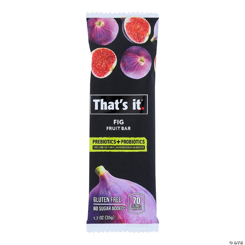 Thats It Bar Fruit Fig Probiotics 1.2 Oz (Pack of 12)