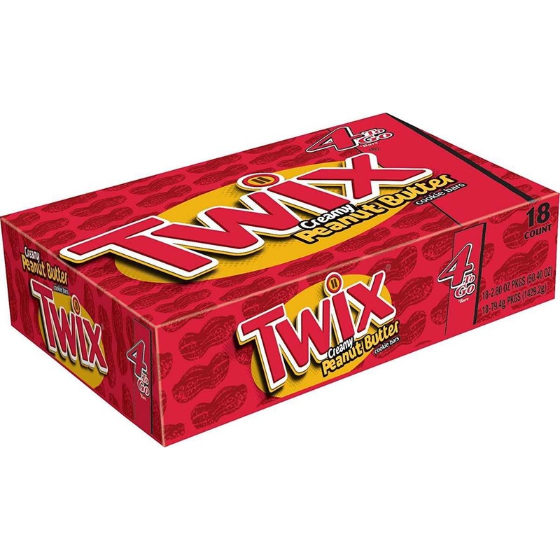Twix Creamy Peanut Butter King Size Bars
