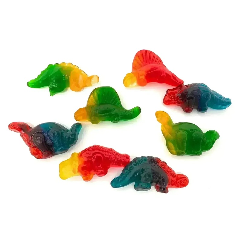 Vidal Gummi Dinosaurs Gummy Candy: 2LB Bag