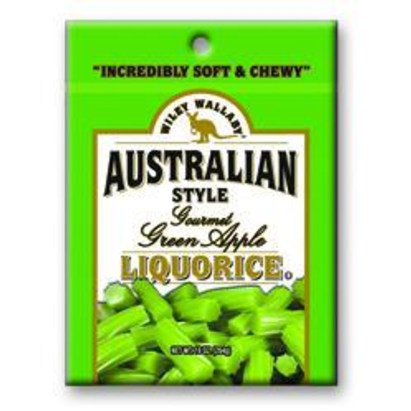 Wiley Wallaby Gourmet Green Apple Licorice