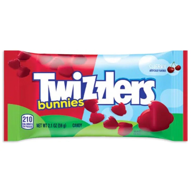 Twizzlers Bunnies Candy: 18-Piece Display