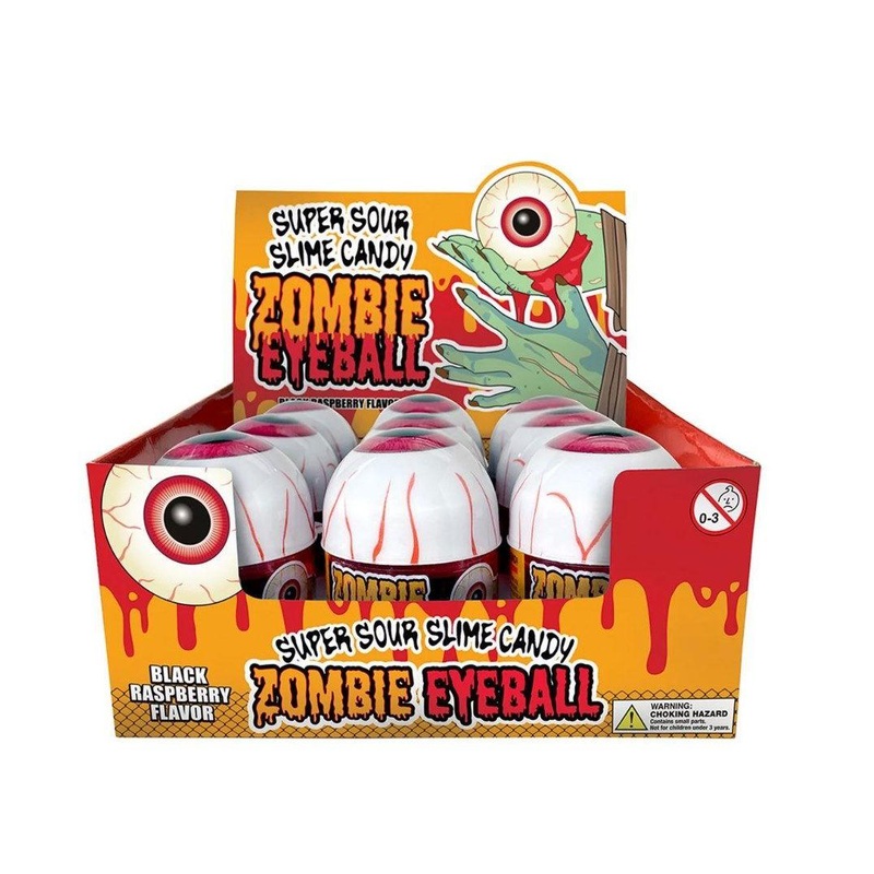 Zombie Eyeball Sour Slime Box