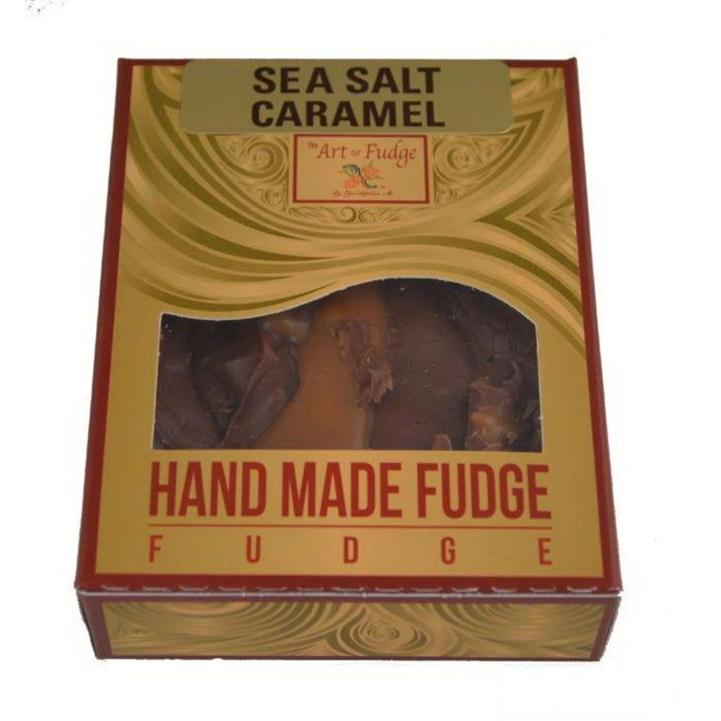 The Art of Fudge Caramel Chocolate Sea Salt Fudge