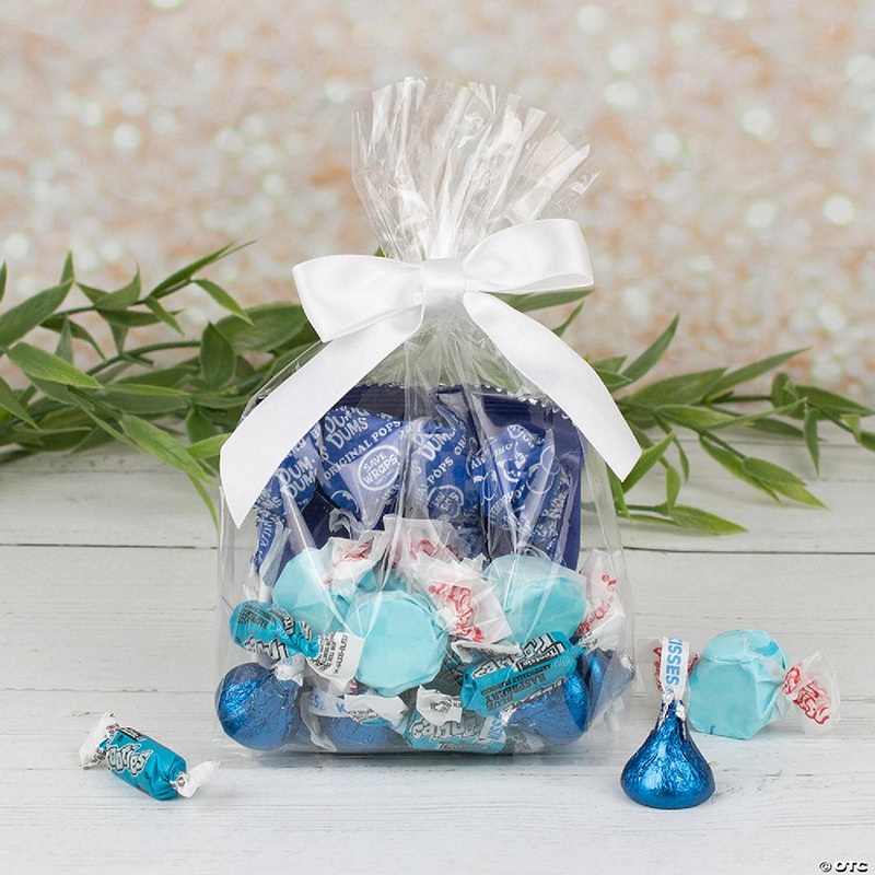 12ct Blue Candy Goodie Bag Party Favors by Just Candy (12 Pack)