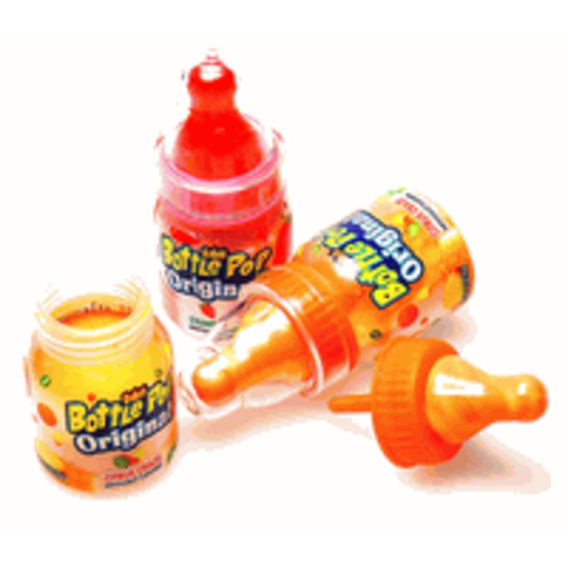 The Bazooka Company Baby Bottle Pops 18ct