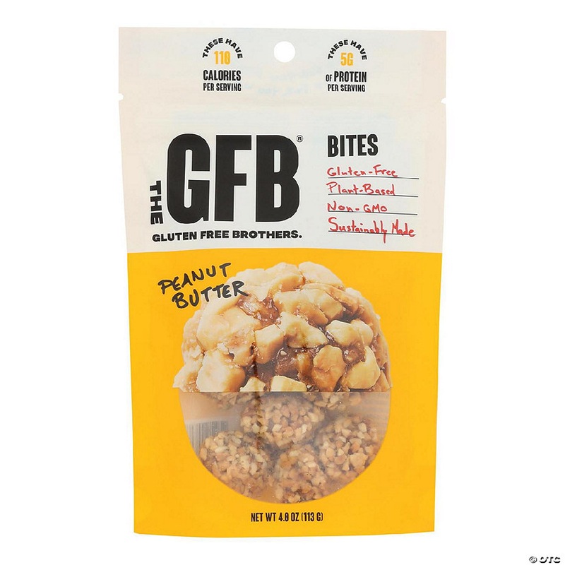 The Gfb - Bites Peanut Butter Gluten Free - Case of 6 - 4 OZ