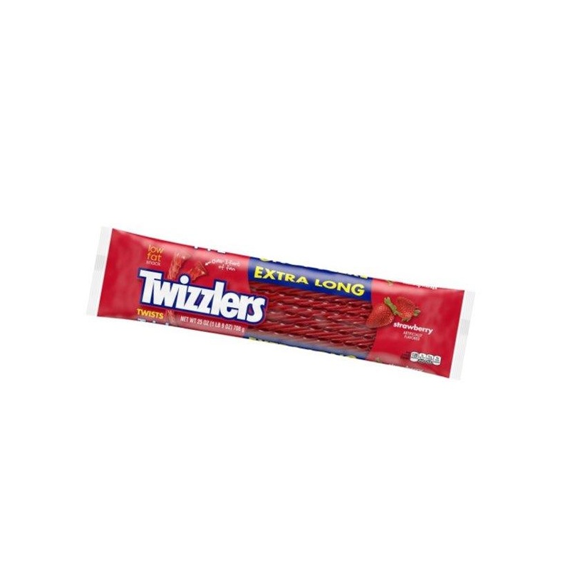 Twizzlers Strawberry Licorice Extra Long Bags