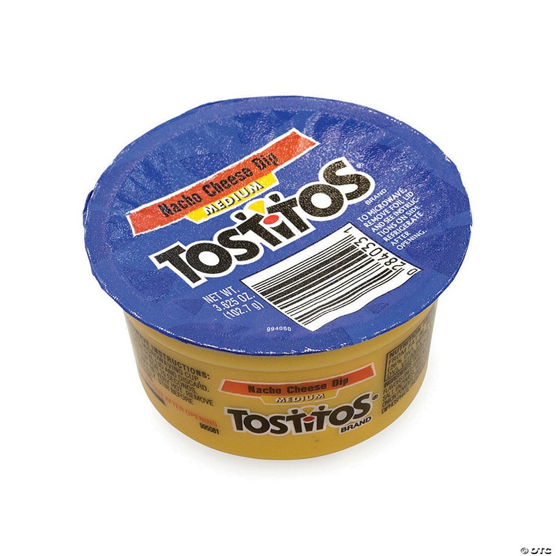 Tostitos Nacho Cheese Dip To-Go Cups, 3.6 oz, 30 Count