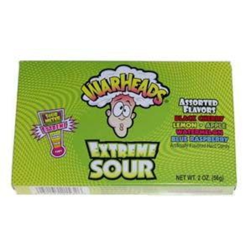 Warheads - Extreme Sour Candy Concession Box