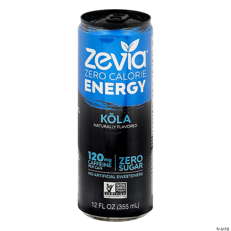 Zevia Energy Kola Zero Cal 12 Oz (Pack of 12)