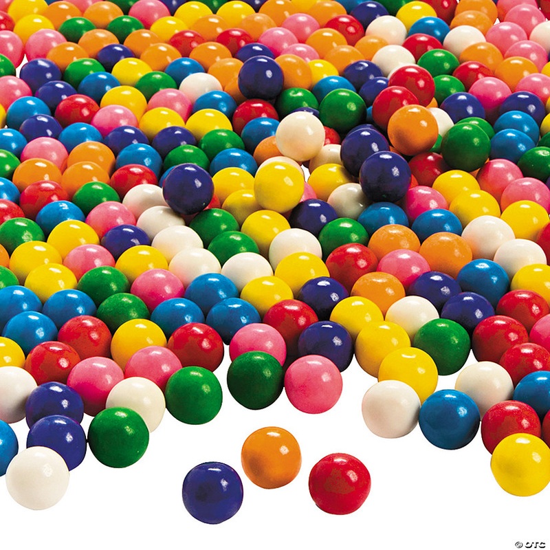 1/2" Bulk 680 Pc. Delightful Dubble Bubble Gum Balls