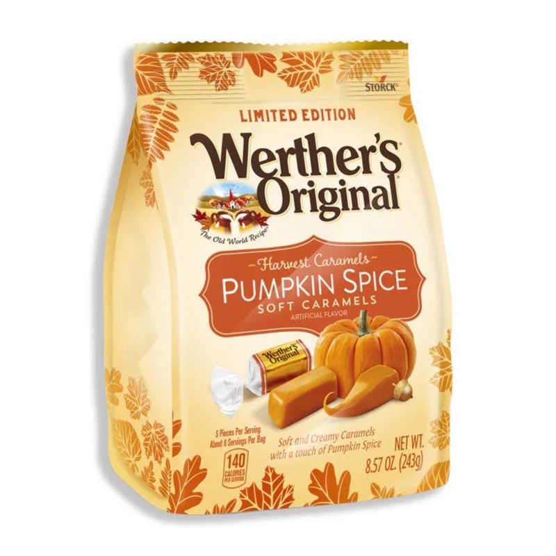 Werther's Original Soft Caramels - Pumpkin Spice: 8.57-Ounce Bag