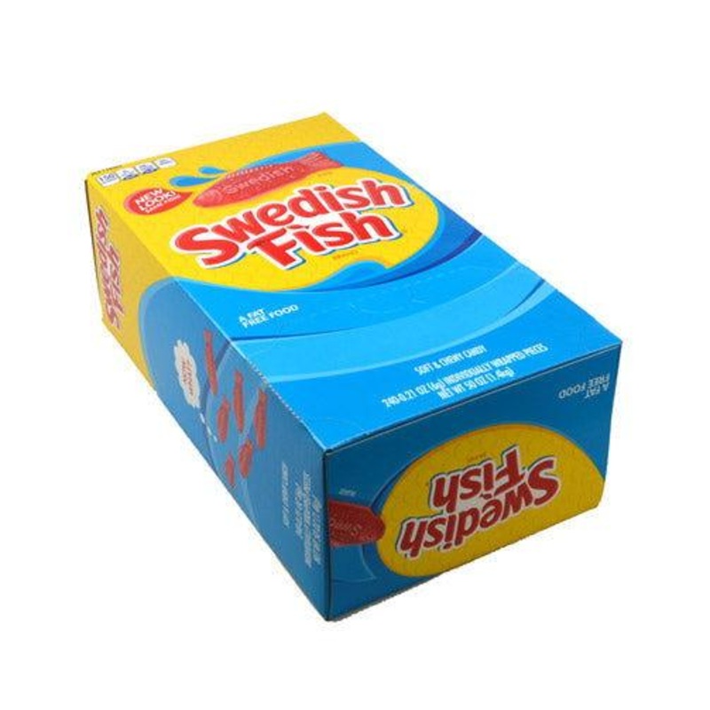 Wrapped Swedish Fish Soft & Chewy Candy