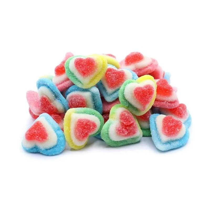 Triple Heart Gummy Hearts
