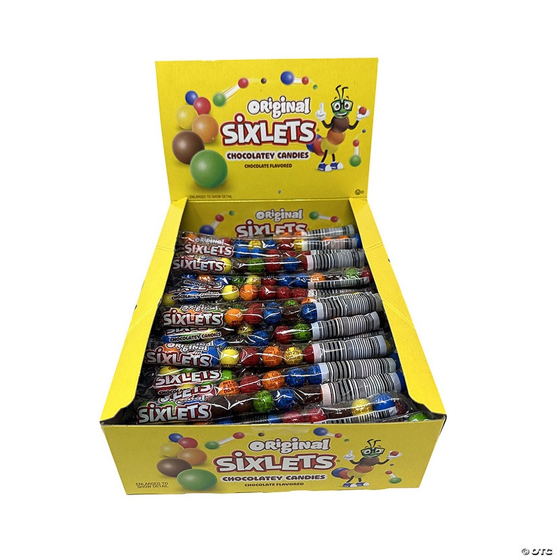 26.64 oz. Original Sixlets Chocolate-Flavored Candies - 72 Pc.
