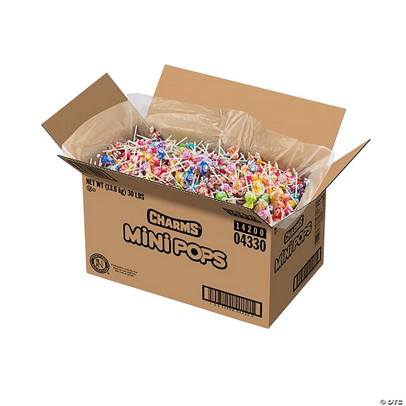 30 lbs. Mega Bulk Bulk 2668 Pc. Charms Mini Pops Assortment