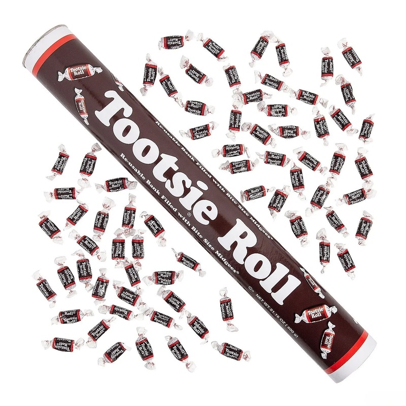 Tootsie Roll Candy 21-Ounce Mega Candy Tube