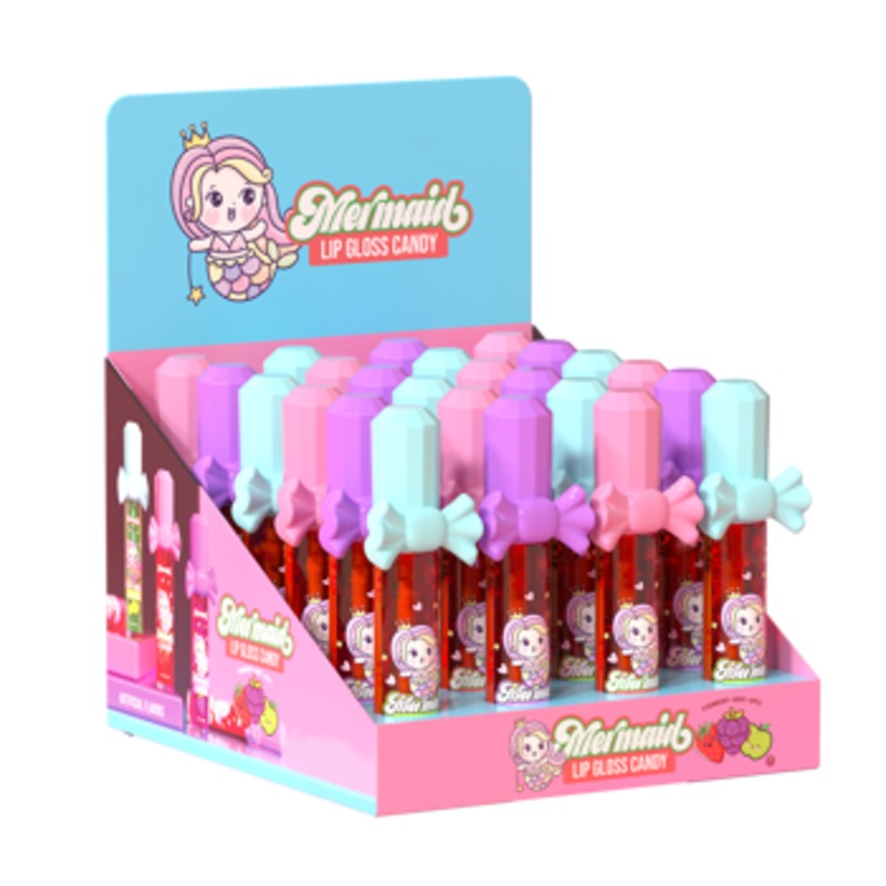 Thats Sweet MERMAID LIP GLOSS CANDY, .50oz 24ct