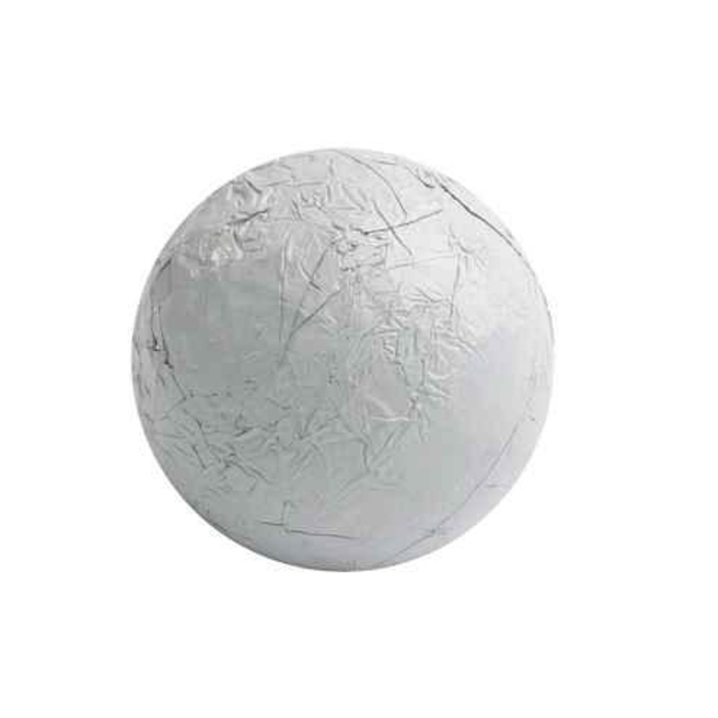 White Foil Wrapped Chocolate Balls