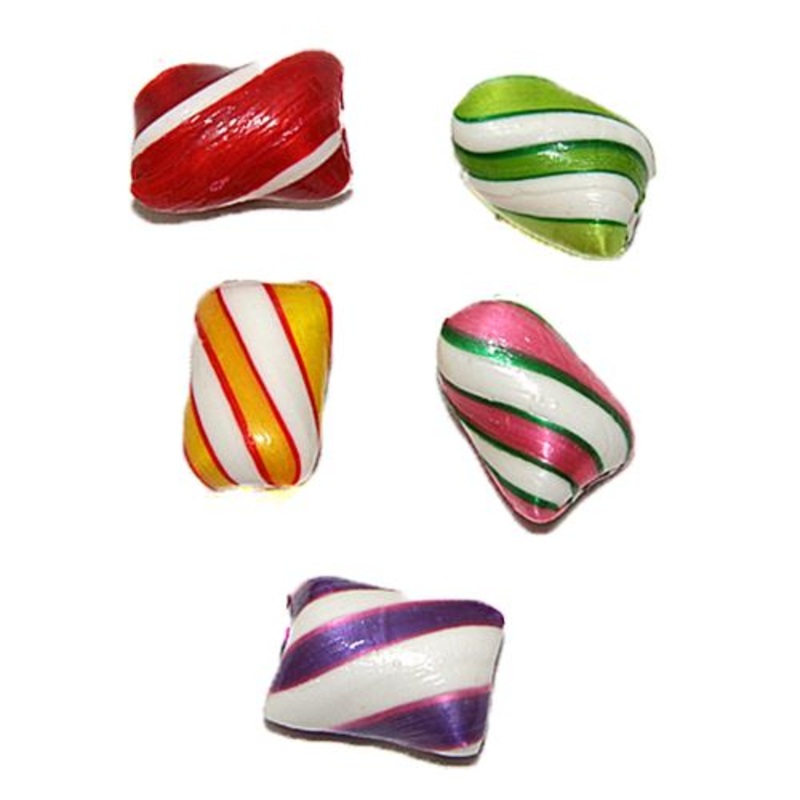 Atkinson's Fruitie Tootie Twists Hard Candy - 3 LB Bulk Bag