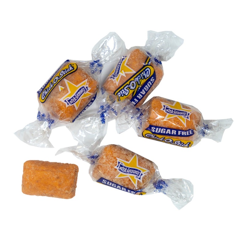 Atkinson's Sugar Free Chick-O-Sticks Crunchy Peanut Butter & Toasted Coconut Candy