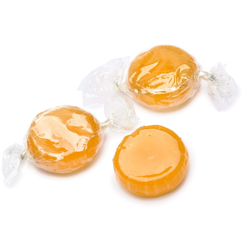 Butterscotch Discs Hard Candy - 5-lb. Bulk Bag