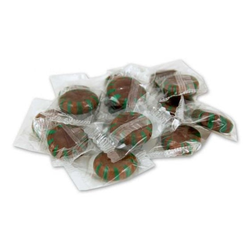 Chocolate Starlight Mints Hard Candy - 3 LB Bulk Bag