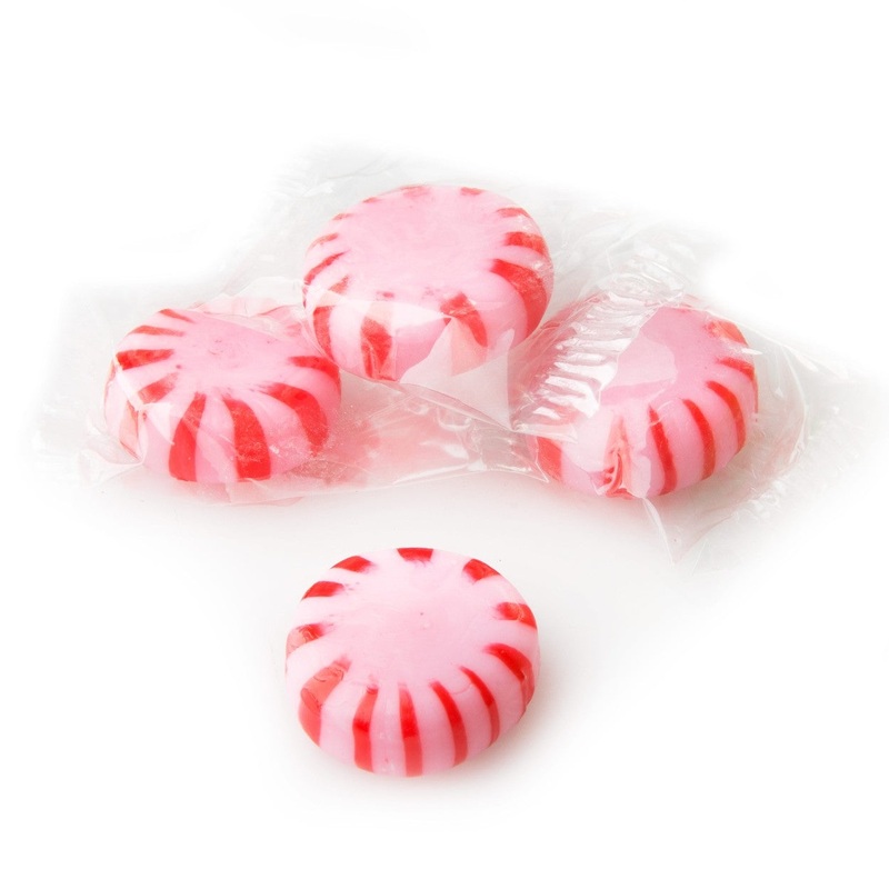Cinnamon Starlight Mints Hard Candy - 3 LB Bulk Bag