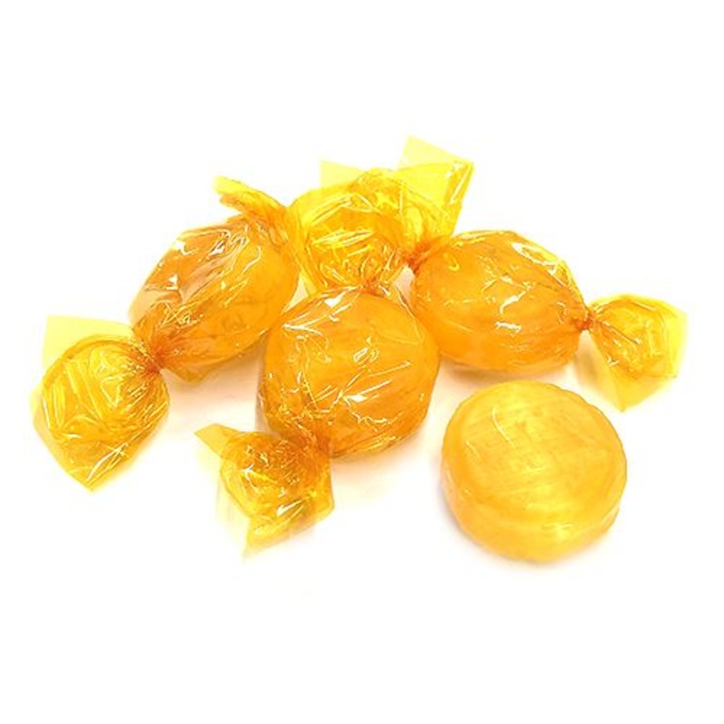 Colombina Butterscotch Buttons Hard Candy - 3 LB Bulk Bag