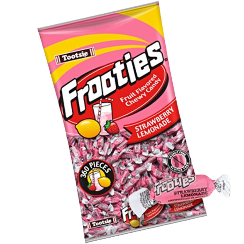 Frooties Strawberry Lemonade Chewy Candy - 2.42 LB Bulk Bag